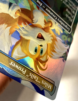 MTG Miles "Tails" Prower (Rainbow Foil) Secret Lair x Sonic 2085 NM - Image 5