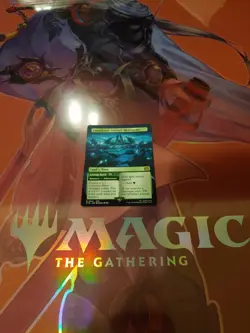 x1 Zanarkand, Ancient Metropolis / Lasting Fayth FIN MTG 314 BORDERLESS 1x - Image 2