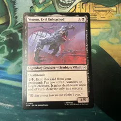 Venom, Evil Unleashed - Marvel's Spider-Man: Eternal-Legal MTG SDCC 2025 - Image 3