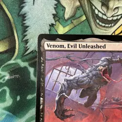 Venom, Evil Unleashed - Marvel's Spider-Man: Eternal-Legal MTG SDCC 2025 - Image 4