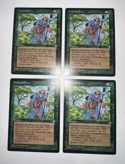 MTG X4 *Nature's Lore X4 NM Ice Age Playset Regular SellbyCyn - Image 3