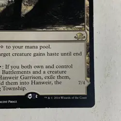 MTG Hanweir Battlements / Hanweir the Writhing Township Top 204/205 - Image 5