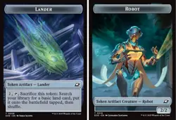 1x - LANDER \ ROBOT Token (#08/10) - Edge of Eternities - NM MTG - Image 1