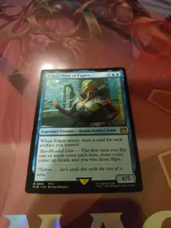 x1 Edgar, King of Figaro R MTG Final Fantasy M/NM, English - Image 1