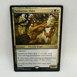 MTG - Faeburrow Elder Promo Throne of Eldraine Regular Nm Unplayed - Image 1