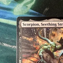 Scorpion, Seething Striker - Marvel's Spider-Man: Eternal-Legal MTG SDCC 2025 - Image 4