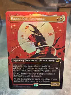 Ragost, Deft Gastronaut Triumphant FOIL BORDERLESS Edge of Eternities MTG Card - Image 1