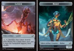 1x - LANDER \ ROBOT Token (#07/10) - Edge of Eternities - NM MTG - Image 1