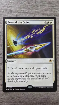 Beyond the Quiet (Rare) #7 Edge of Eternities MTG NM - Image 1