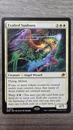 Exalted Sunborn (Mythic Rare) #15 Edge Of Eternities MTG NM - Image 1