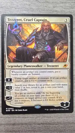 Tezzeret, Cruel Captain (Mythic) #2 Edge Of Eternities MTG NM - Image 1
