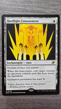 Hardlight Containment (Rare) #20 Edge of Eternities MTG NM - Image 1