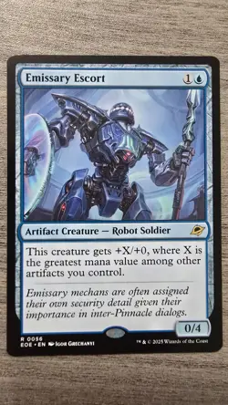 Emissary Escort (Rare) #56 Edge of Eternities MTG NM - Image 1