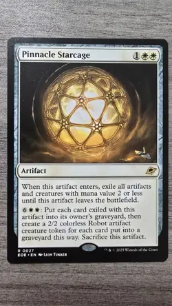 Pinnacle Starcage (Rare) #27 Edge of Eternities MTG NM - Image 1
