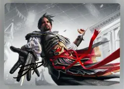 Ezio Auditore da Firenze Art Card (Gold-Stamped Signature) - Art Series #13 - Image 1