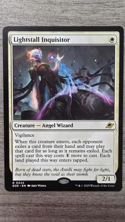 Lightstall Inquisitor (Rare) #24 Edge of Eternities MTG NM - Image 1