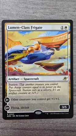 Lumen-Class Frigate (Rare) #25 Edge of Eternities MTG NM - Image 1