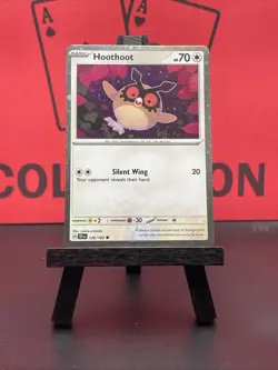Hoothoot 126/162 Temporal Forces Cosmos Holo Pokemon TCG 2024 VLP - Image 2