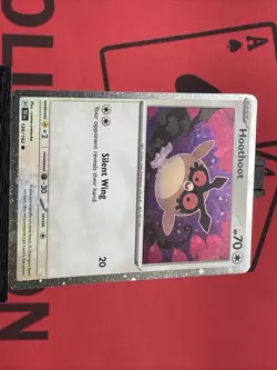 Hoothoot 126/162 Temporal Forces Cosmos Holo Pokemon TCG 2024 VLP - Image 4