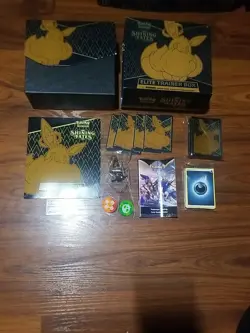 EMPTY Pokemon TCG Shining Fates Elite Trainer Box ETB And Contents - Image 1
