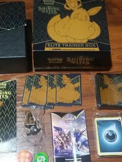 EMPTY Pokemon TCG Shining Fates Elite Trainer Box ETB And Contents - Image 4