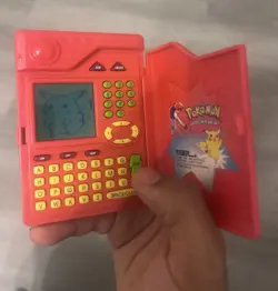 VINTAGE Pokemon Pokedex 1998 Tiger Electronics Excellent STILL WORKS - Image 2