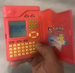 VINTAGE Pokemon Pokedex 1998 Tiger Electronics Excellent STILL WORKS - Image 4