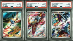 PSA10 Frigibax 075 Arctibax 076 Baxcalibur 077 Art Rares Sequential Set Pokemon - Image 1