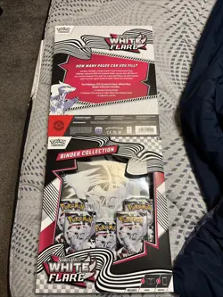 Pokemon Scarlet & Violet White Flare Binder Collection (SEALED) - Image 1