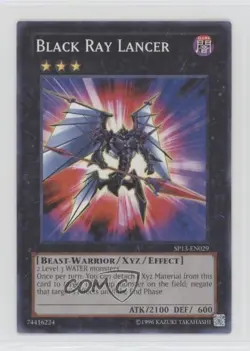 Black Ray Lancer YuGiOh Star Pack 13 #SP13-EN029 0dk - Image 1