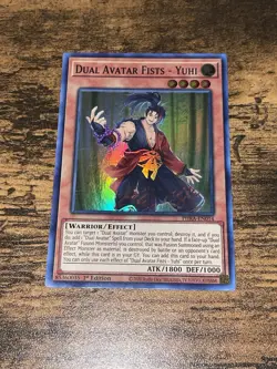 Dual Avatar Fists - Yuhi - PHRA-EN014 - NM - Super Rare - 1st Ed - Yugioh - Image 1