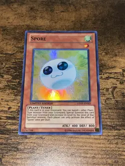 Yugioh Spore GENF-ENSE2 Super Rare Limited Edition - LP - Image 1