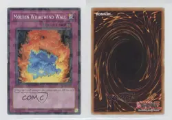 Molten Whirlwind Wall YuGiOh Duel Terminal 5 #DT05-EN050 u3f - Image 3