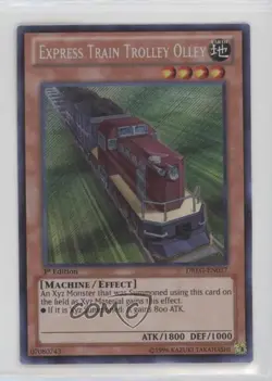 Express Train Trolley Olley 1st Ed. YuGiOh Dragons of Legend #DRLG-EN037 00em - Image 1