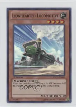 Lionhearted Locomotive 1st Ed. YuGiOh Dragons of Legend #DRLG-EN036 00em - Image 1