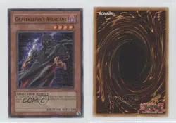 Gravekeeper's Assailant Unlimited YuGiOh Retro Pack 2 #RP02-EN077 2009 u3f - Image 3
