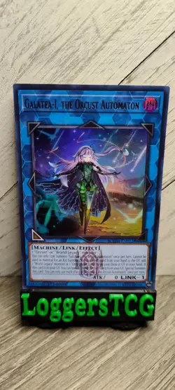 Yugioh Galatea-i, the Orcust Automaton / BLMM EN052 1st Edition NM - Image 1