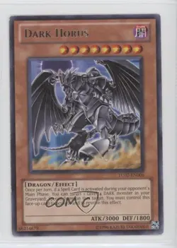Dark Horus YuGiOh Turbo Pack: Booster 7 #TU07-EN006 u3f - Image 1