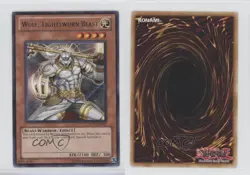 Wulf Lightsworn Beast YuGiOh Turbo Pack: Booster 5 #TU05-EN007 u3f - Image 3