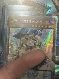 Yugioh Dark Magician Girl Anime Lewd Waifu Custom DIY Art Yugioh card Sexy - Image 1