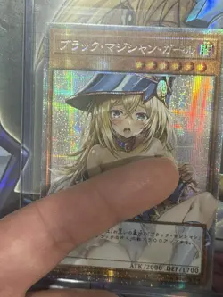 Yugioh Dark Magician Girl Anime Lewd Waifu Custom DIY Art Yugioh card Sexy - Image 2