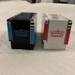 Pokemon WHITE FLARE + BLACK BOLT Card Boxes - Scarlet & Violet TCG - EMPTY - Image 2