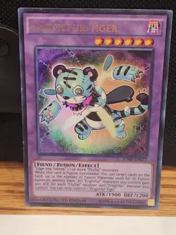 JUMP-EN073 Frightfur Tiger Ultra Rare Limited Edition NM Yugioh Card - Image 1