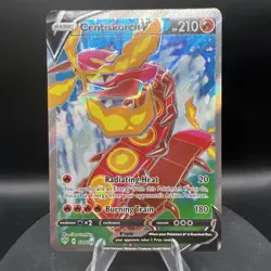Centiskorch V (Full Art) 179/189 - Swsh03: Darkness Ablaze - Holo - Pokemon Card - Image 1