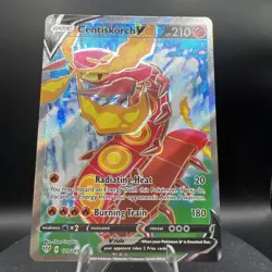 Centiskorch V (Full Art) 179/189 - Swsh03: Darkness Ablaze - Holo - Pokemon Card - Image 2