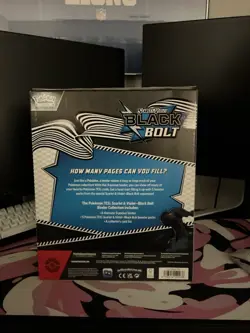 Pokemon Trading Card Game Scarlet & Violet Black Bolt Binder Collection SEALED - Image 2