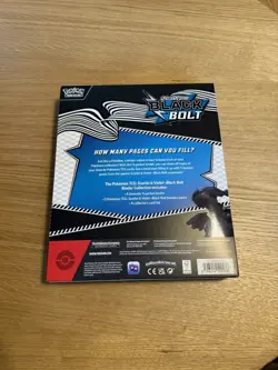 Pokemon Trading Card Game Scarlet & Violet Black Bolt Binder Collection SEALED - Image 3