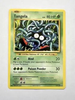 8/108 Tangela Common: Pokemon Trading Card Game XY-12 Evolutions - Image 1