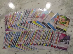 385x One Piece CCG Common & Uncommon Card Lot (Sleeved/Never Played) - Image 4