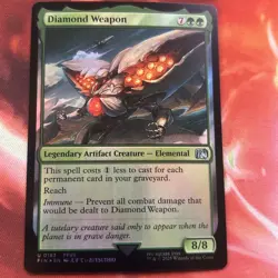 Diamond Weapon [FOIL] - MTG Final Fantasy - NM 0183 - Image 2